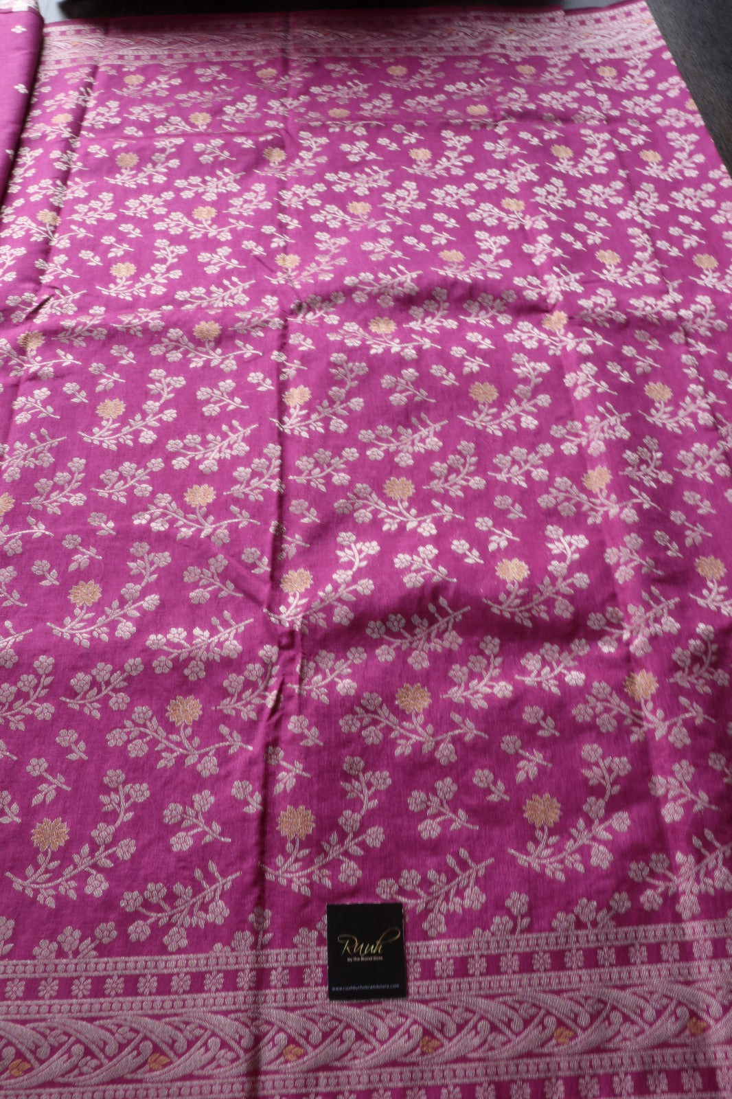 BANARASI SEMI RAW SILK 8