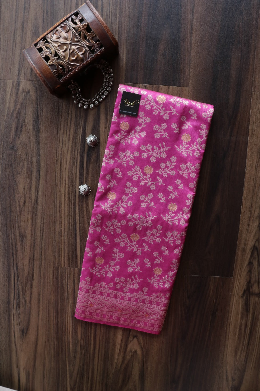 BANARASI SEMI RAW SILK 8