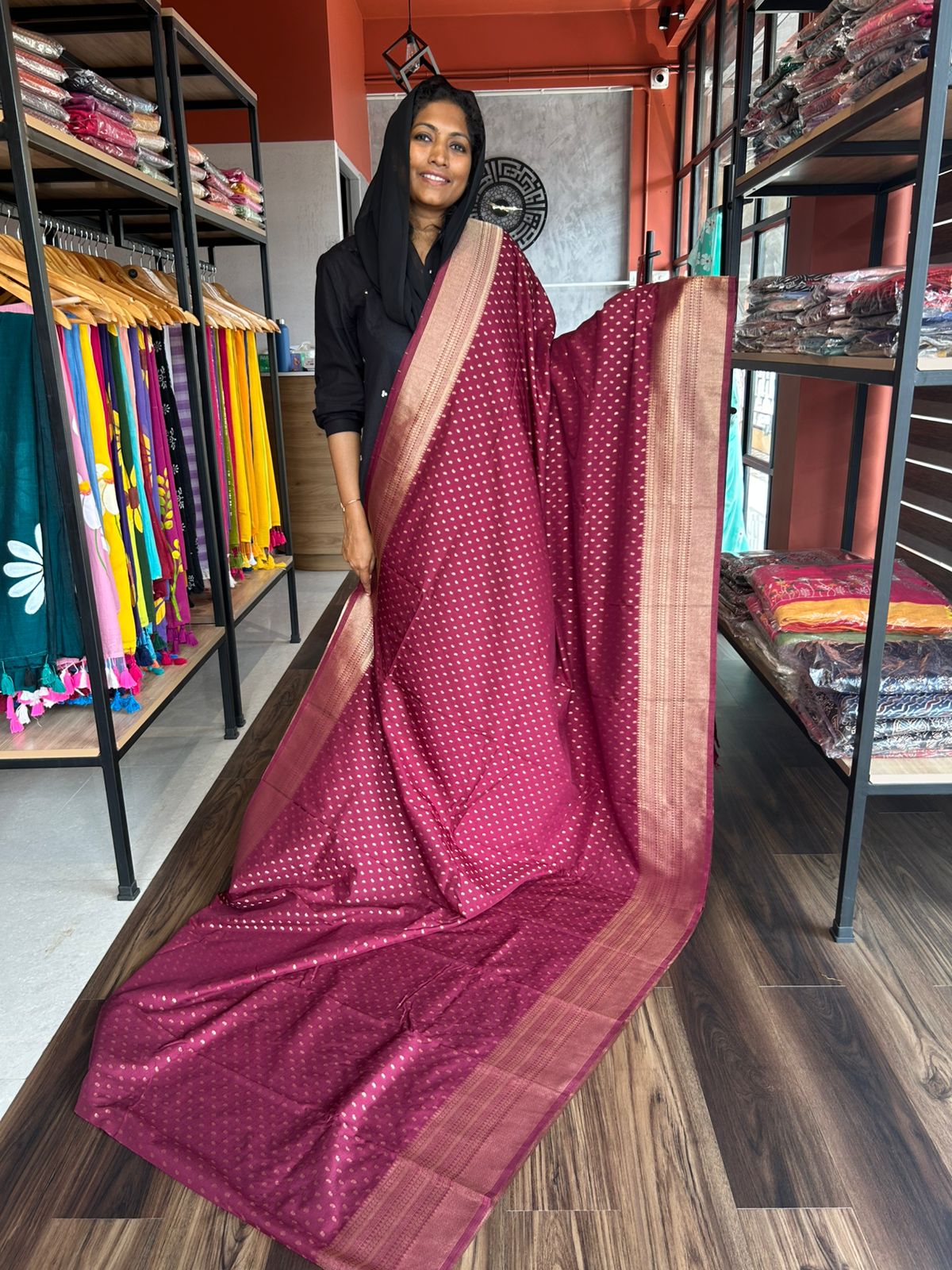 BANARASI GEORGETTE SAREE B2