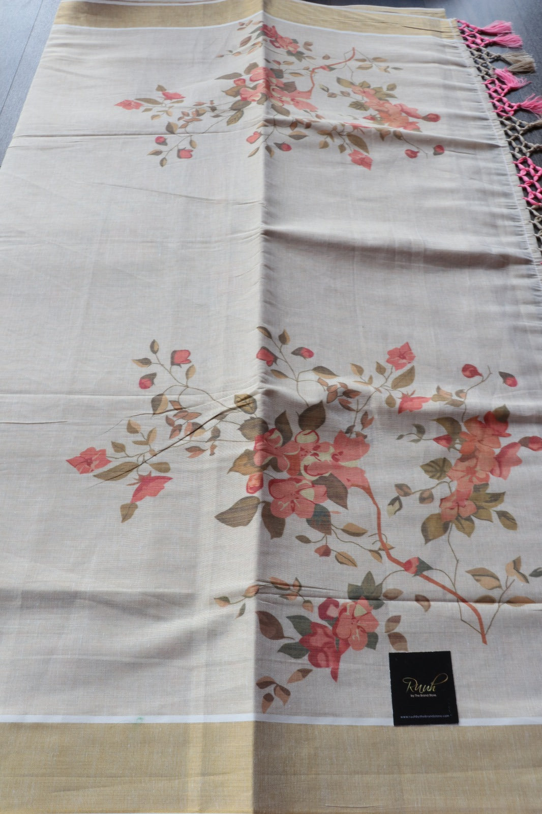 KERALA TISSUE FLORAL PRINT 1