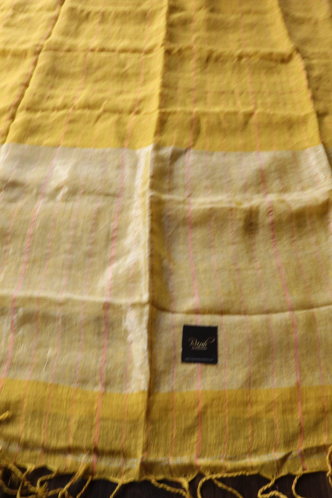 LINEN CHECKS YELLOW