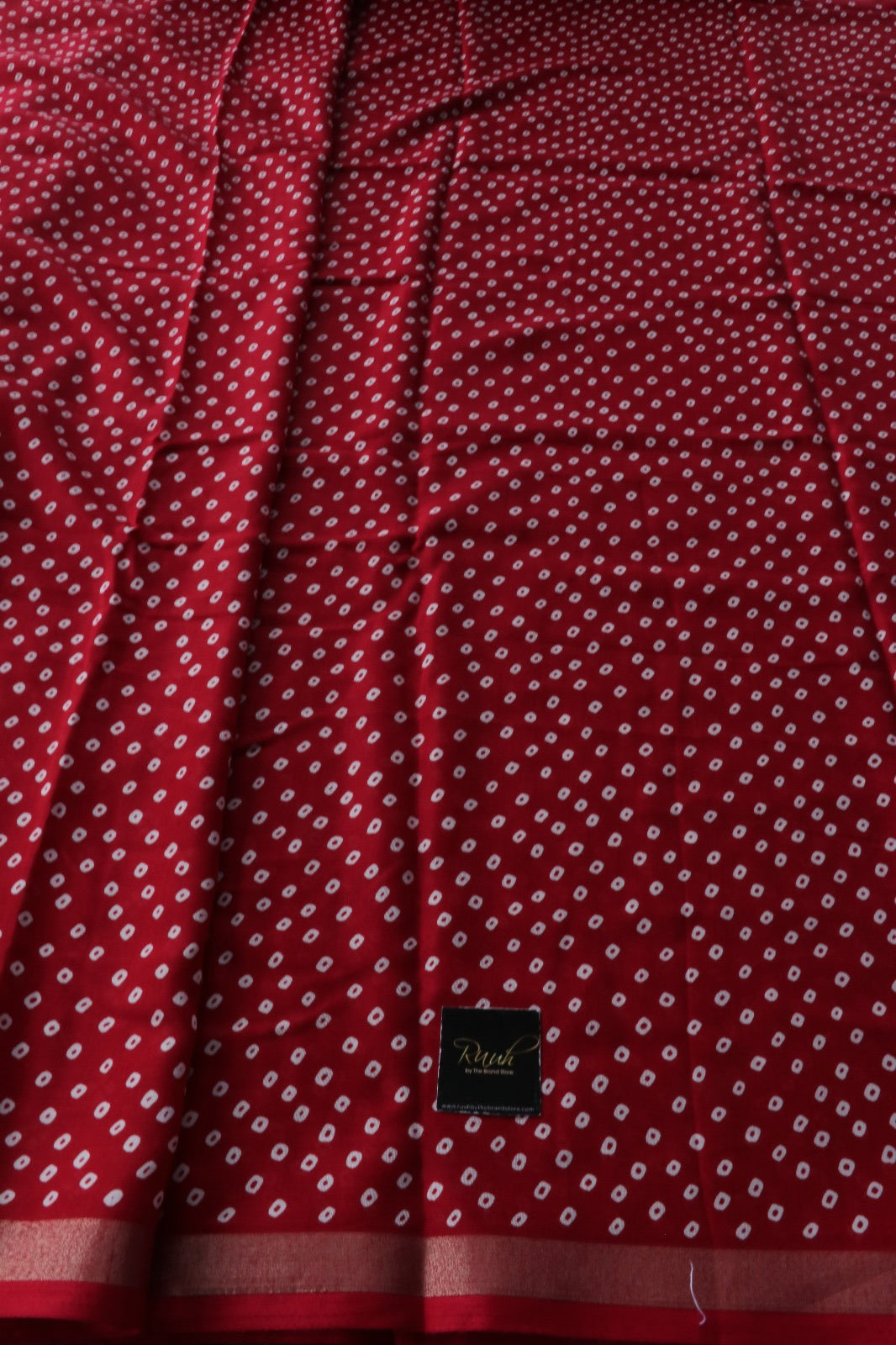 RED COTTON MIX SAREE