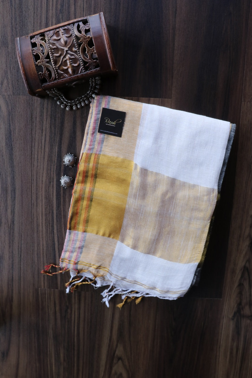 LINEN COTTON SAREE