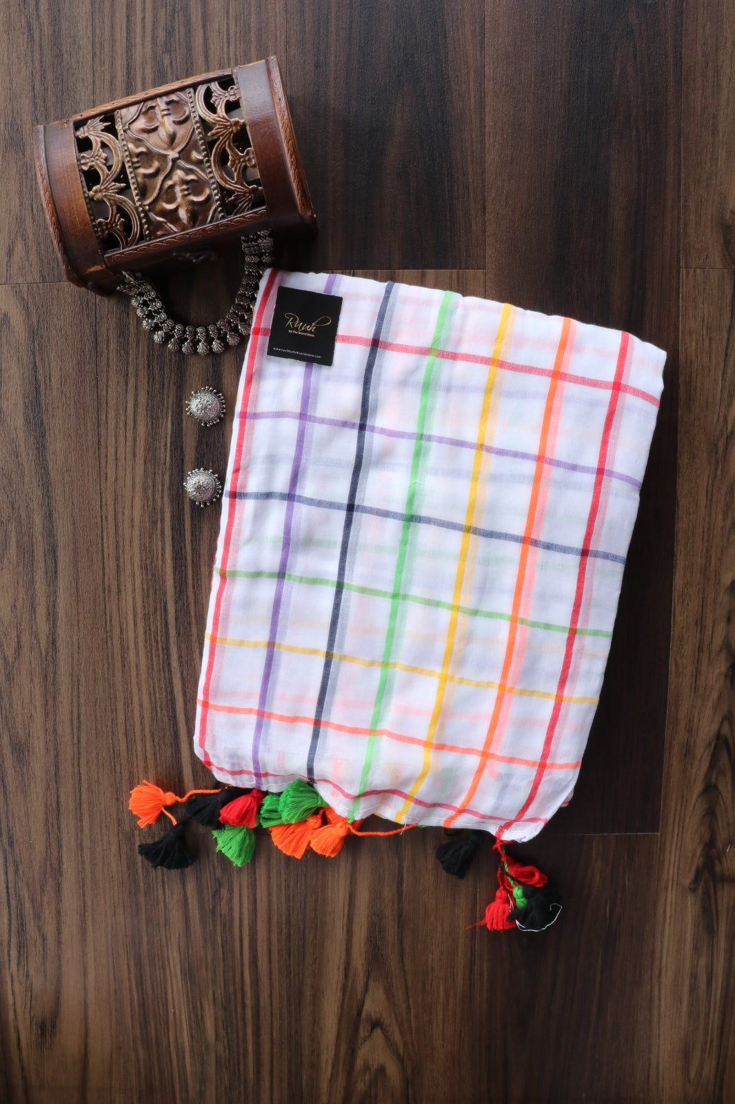 MULTI COLOUR MULMUL CHECKS