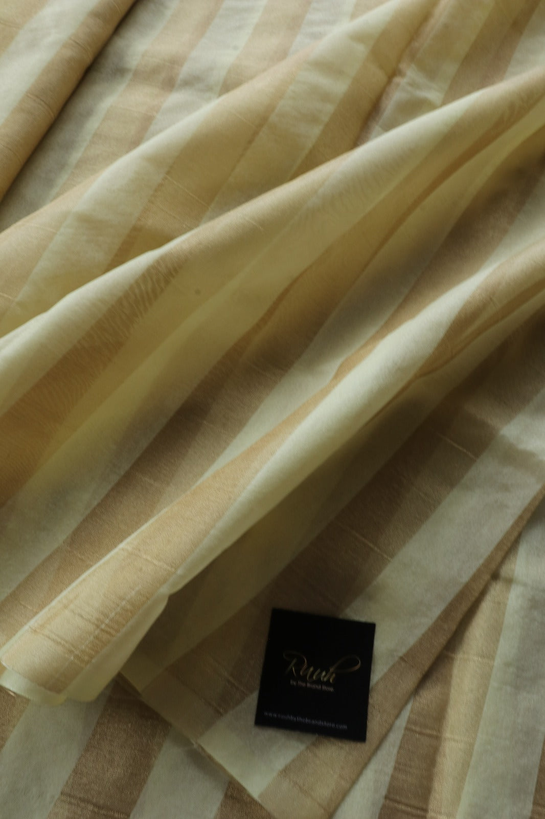 ONAM SPECIAL BANARASI TISSUE STRIPE SAREE