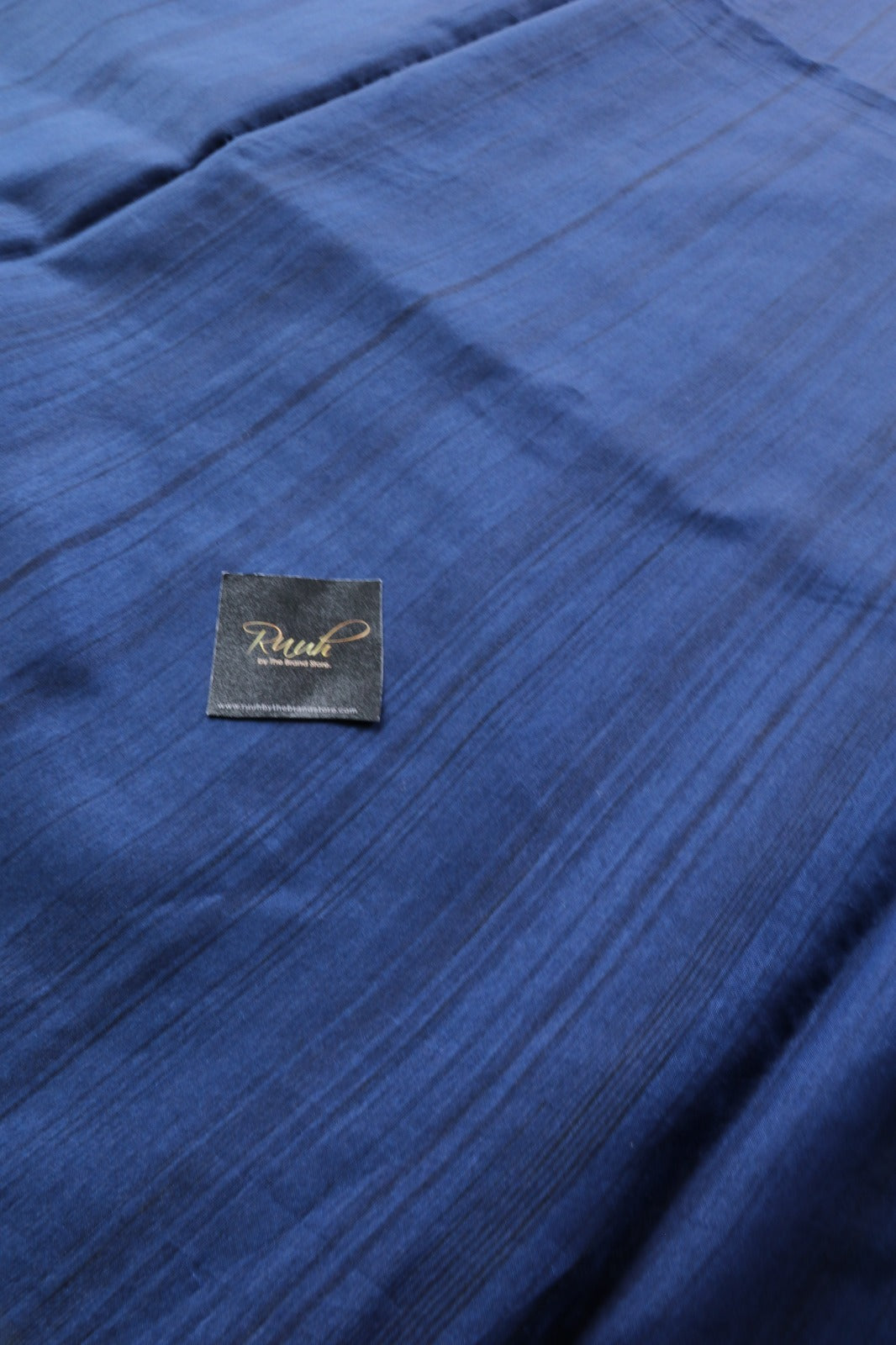 PREMIUM SEMI TUSSAR WITH CUTWORK - DARK BLUE