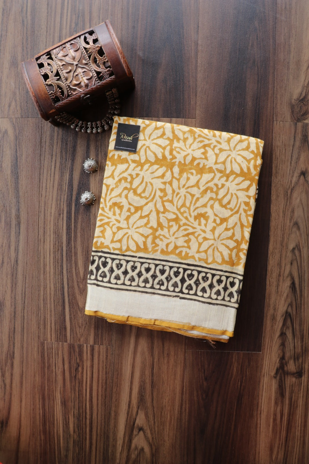 LINEN COTTON SAREE 9