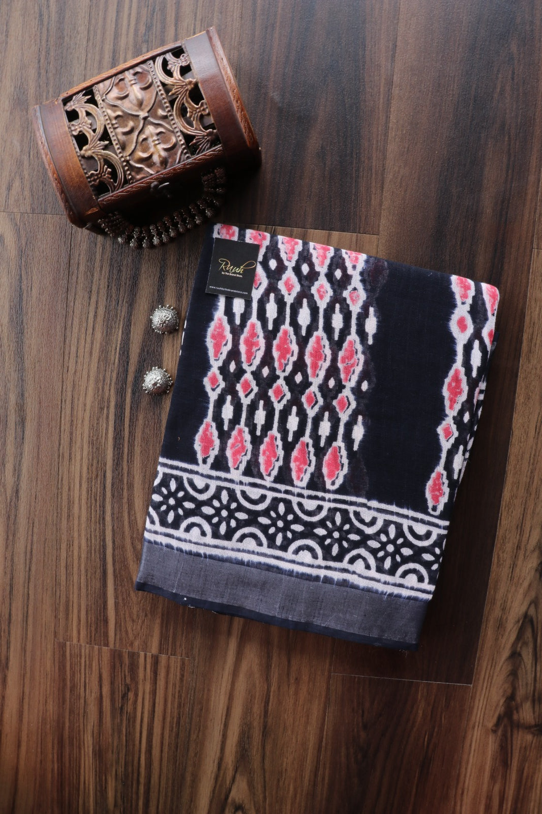 LINEN COTTON SAREE 7