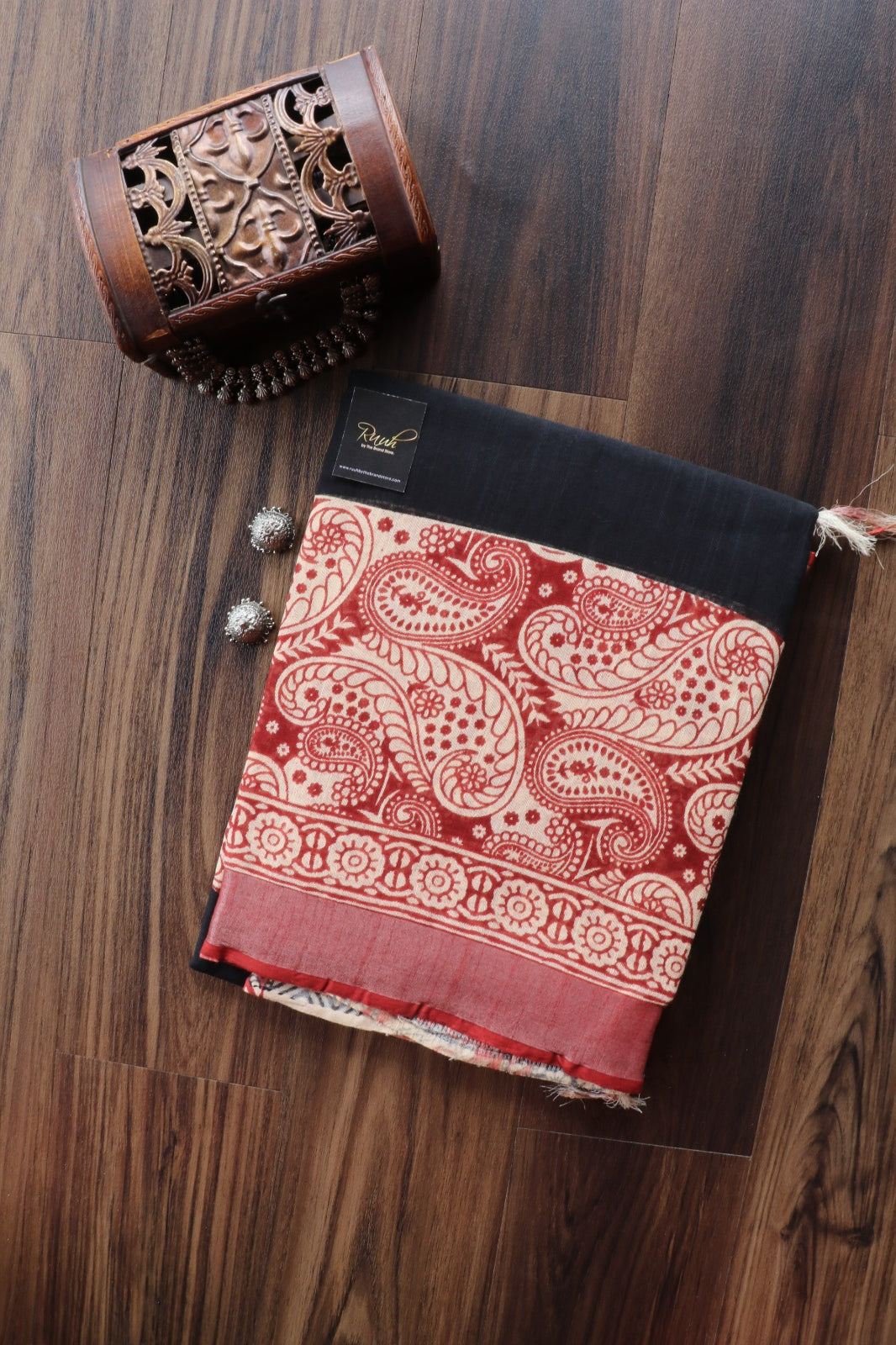 LINEN COTTON SAREE 6