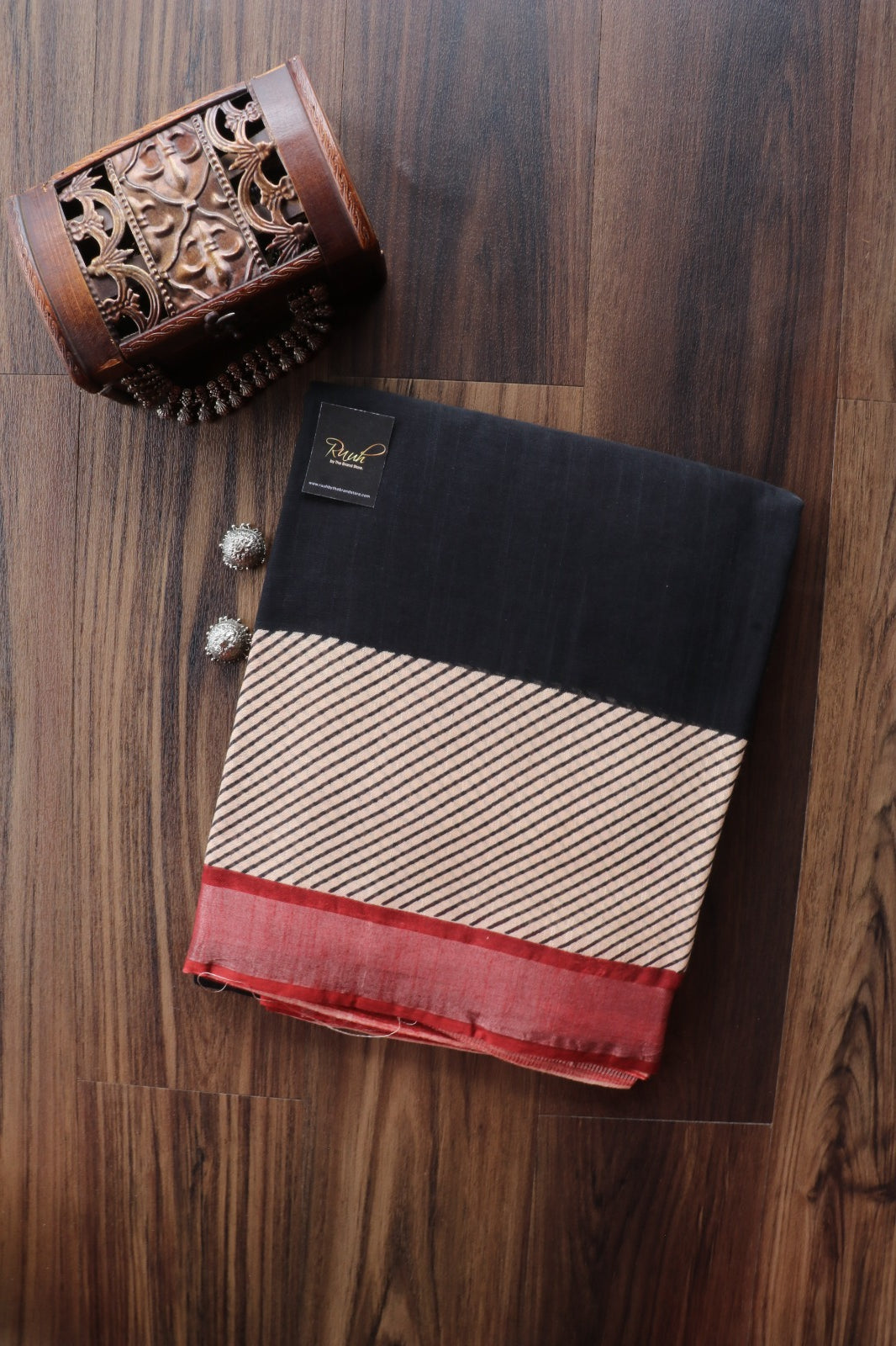 LINEN COTTON SAREE 3