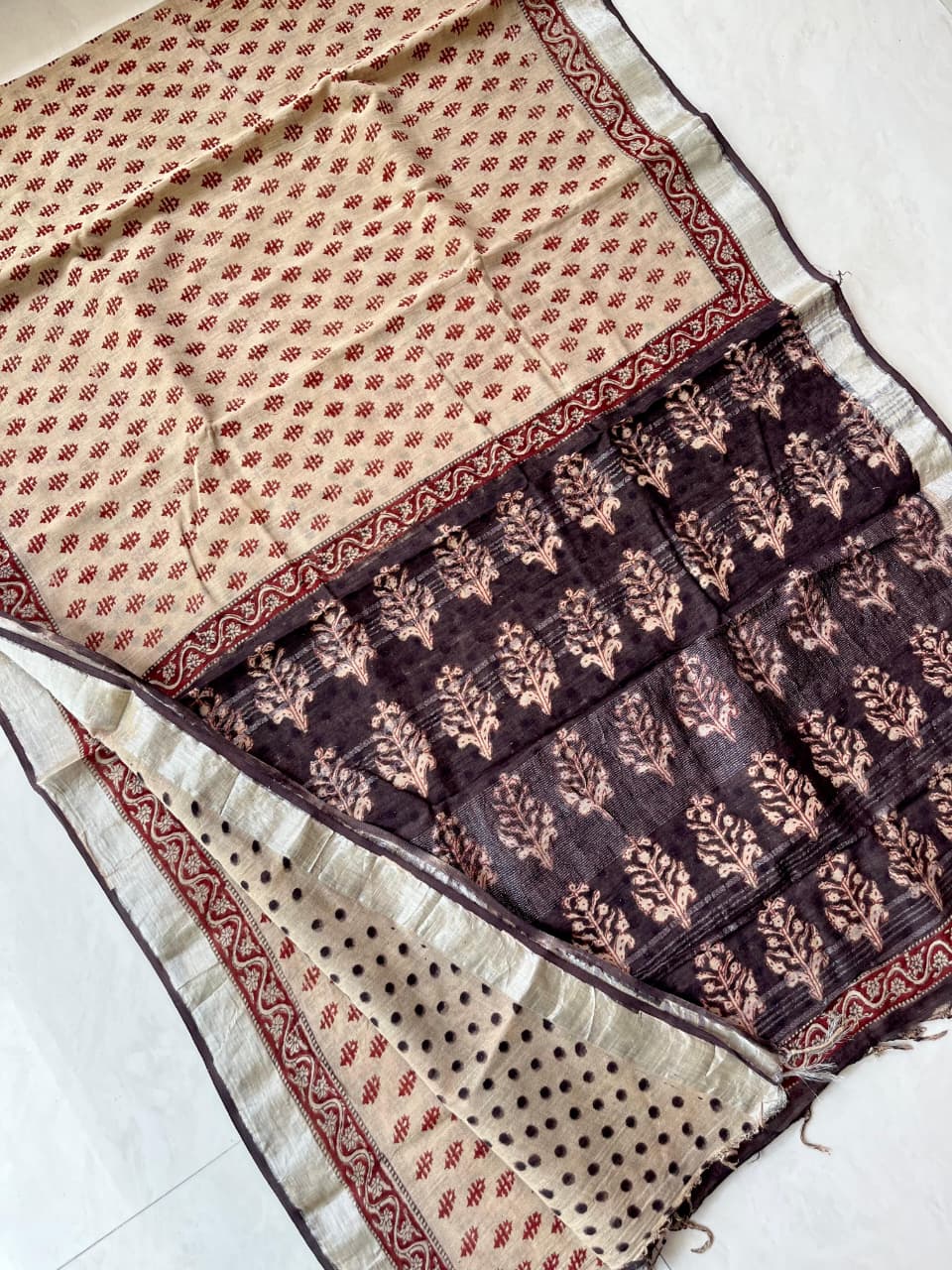 LINEN COTTON SAREE 10