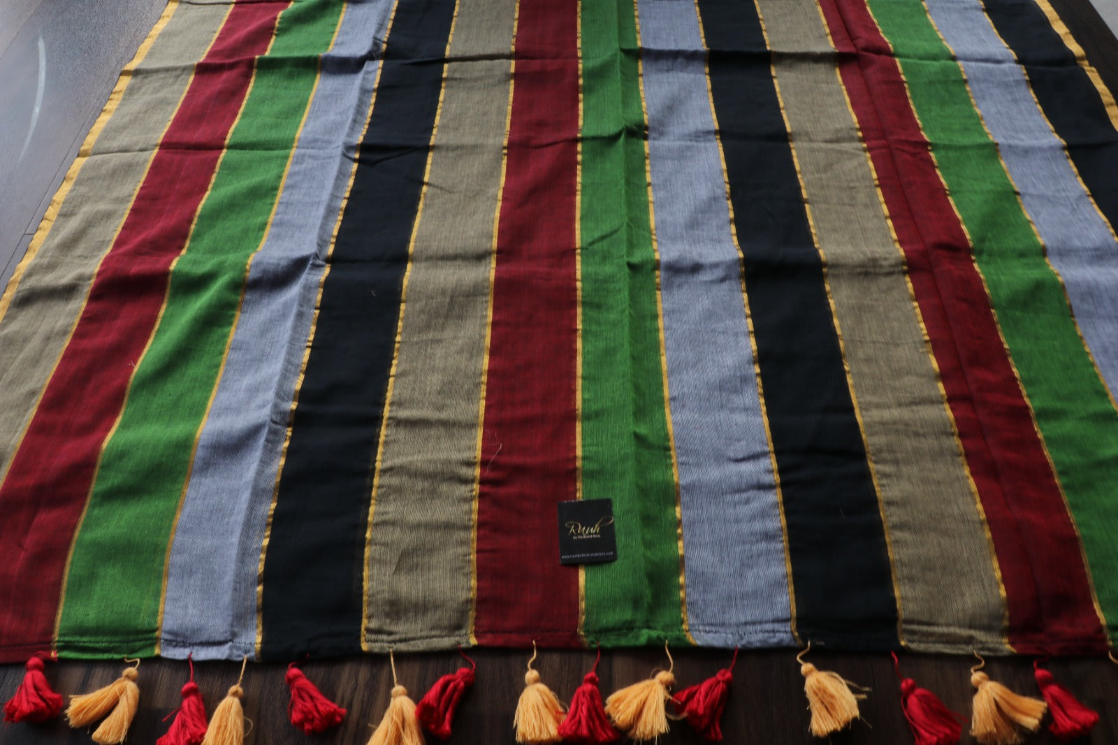 MULMUL MULTI COLOUR SAREE