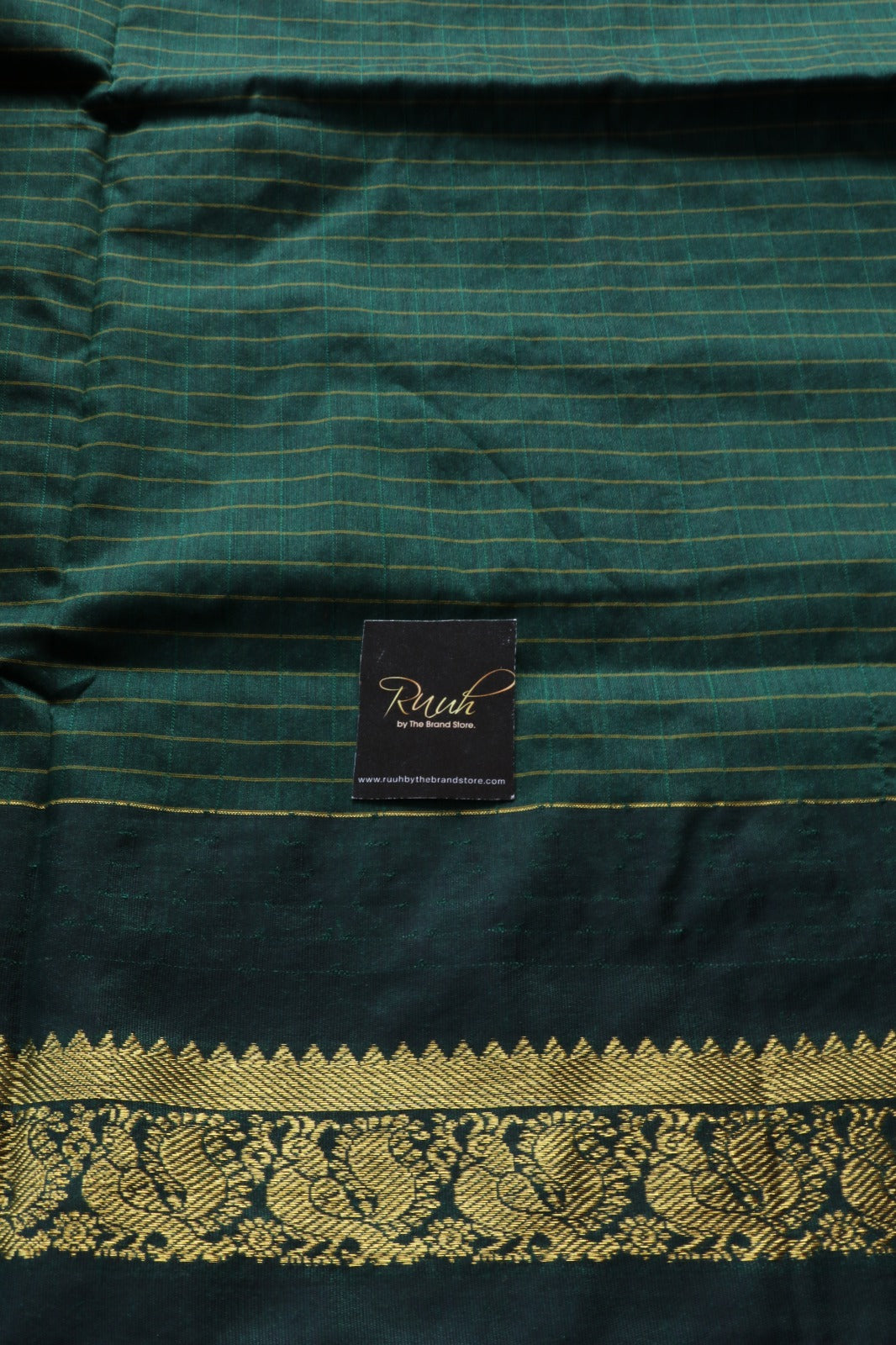 LAVENDER WITH GREEN  KALYANI COTTON