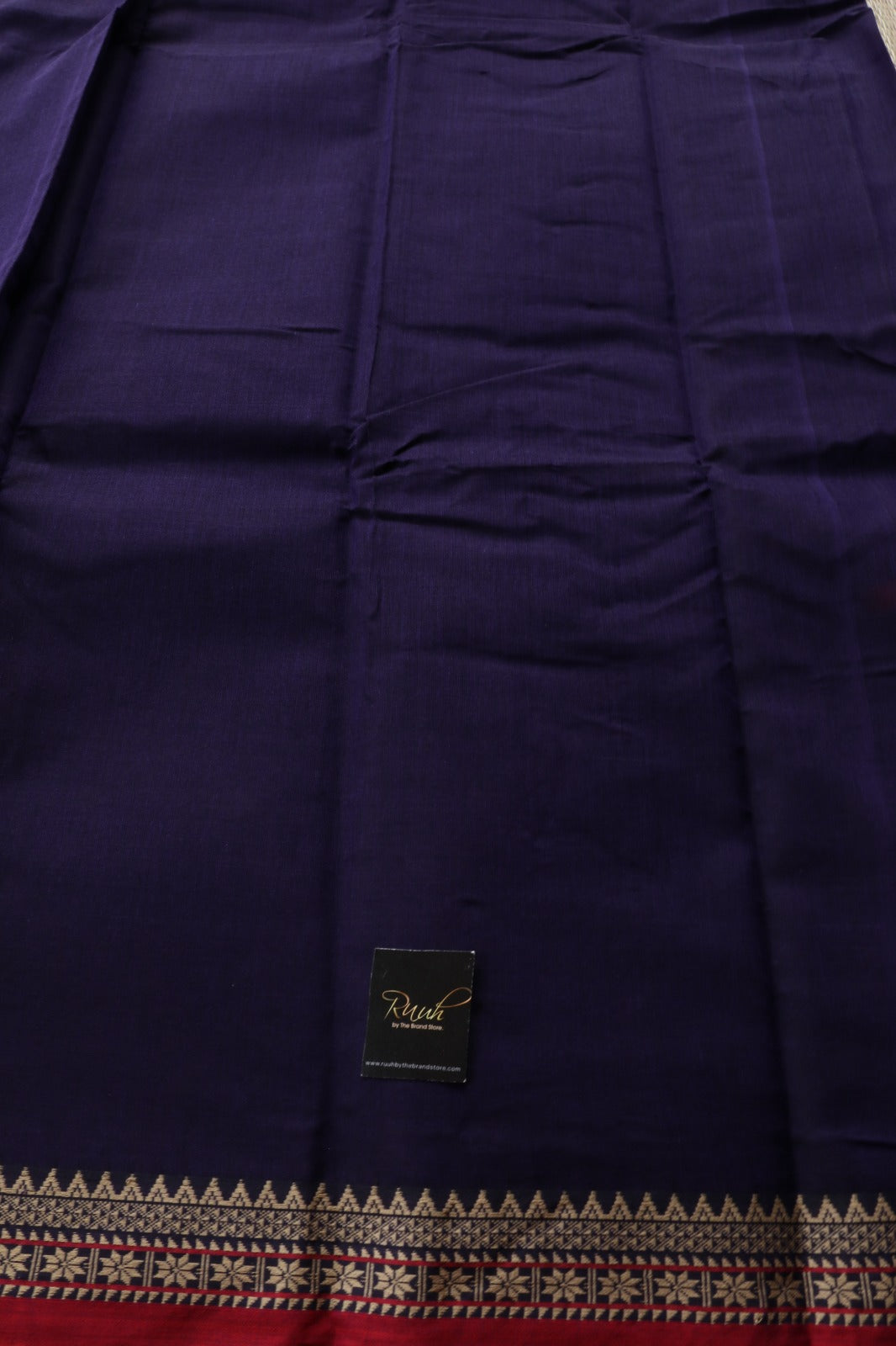 PURPLE NARAYANPETH COTTON SAREE