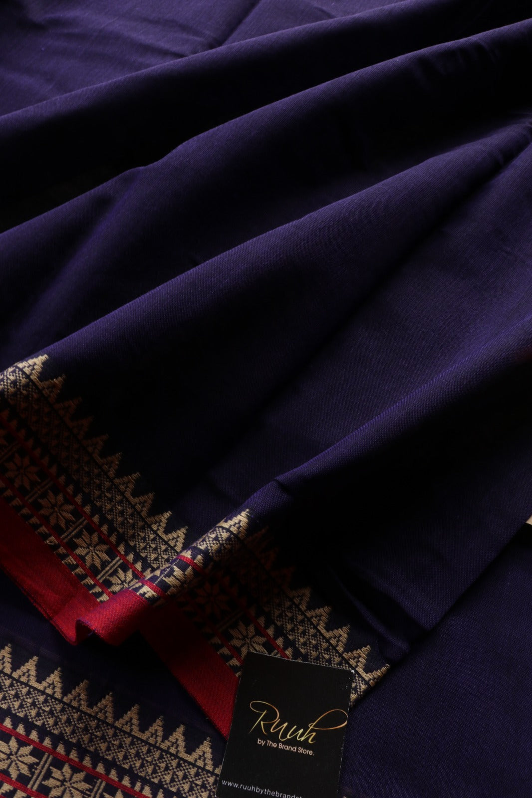 PURPLE NARAYANPETH COTTON SAREE