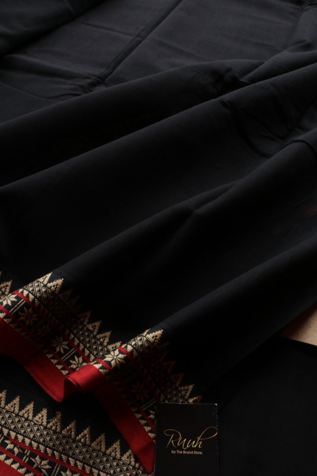 BLACK NARAYANPETH COTTON SAREE