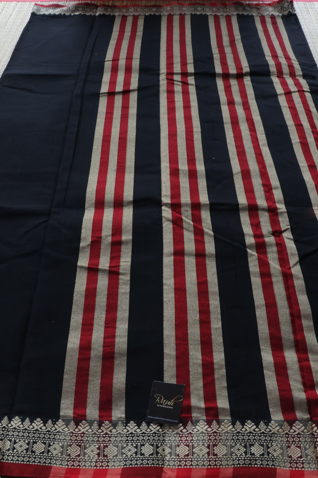 BLACK NARAYANPETH COTTON SAREE