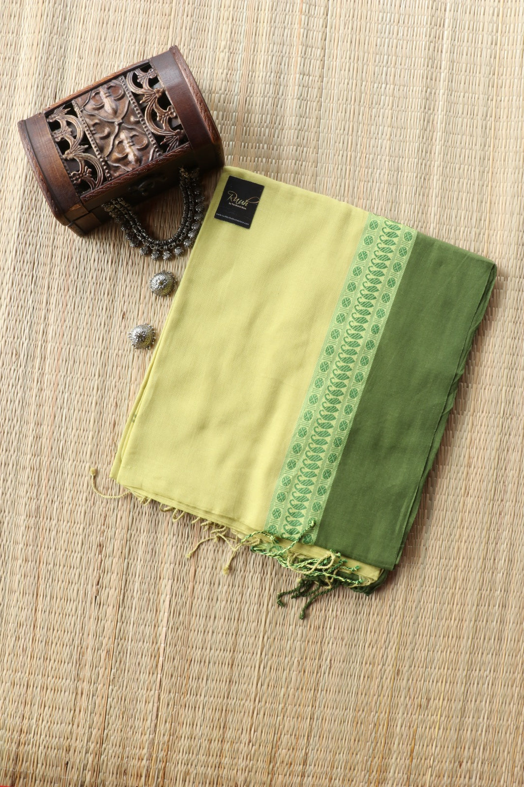 BENGAL COTTON YELLOW GREEN - TBS26BC
