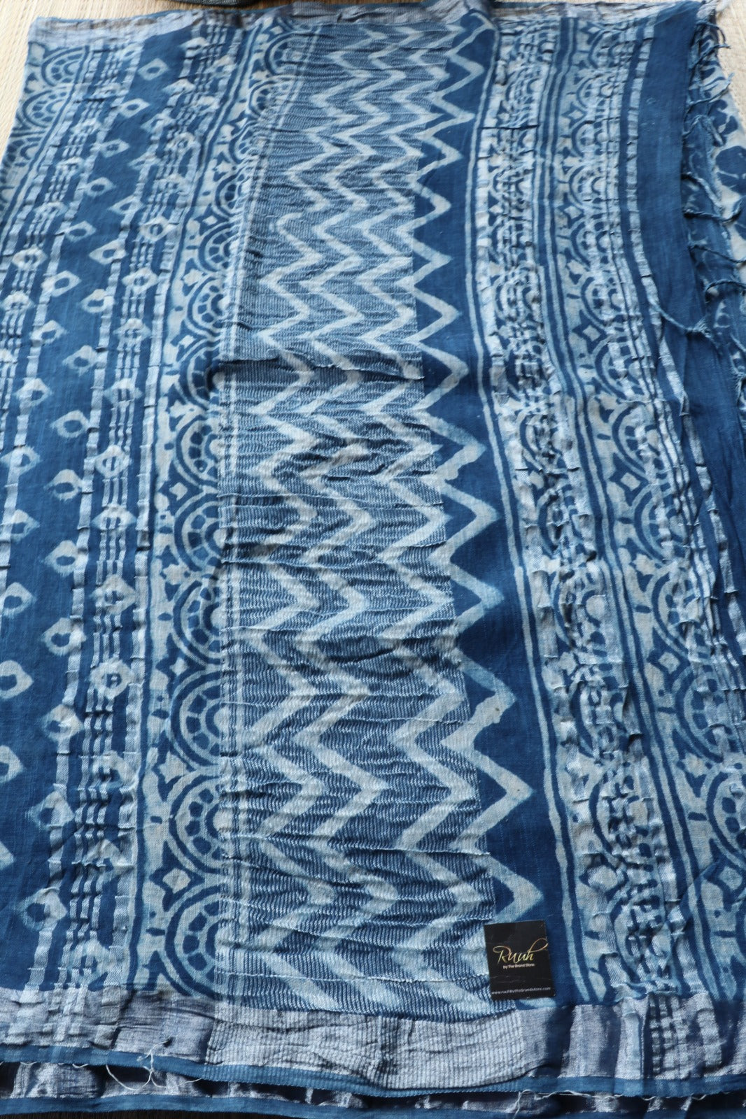 LINEN COTTON SAREE 11