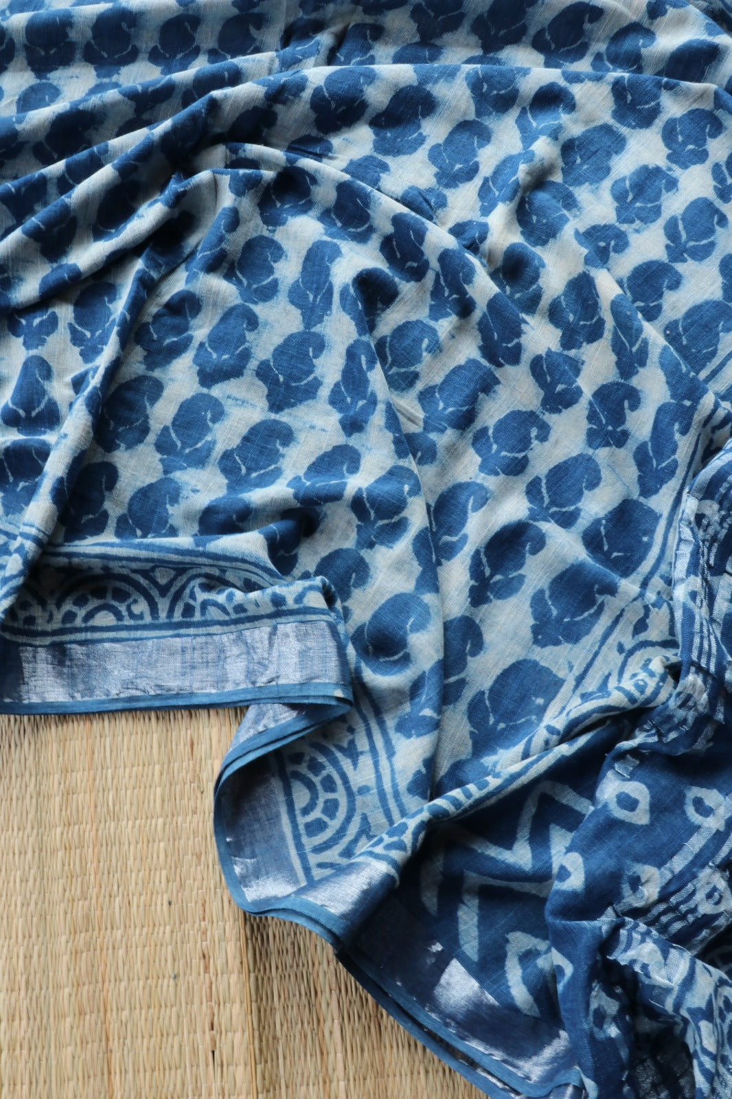 LINEN COTTON SAREE 11