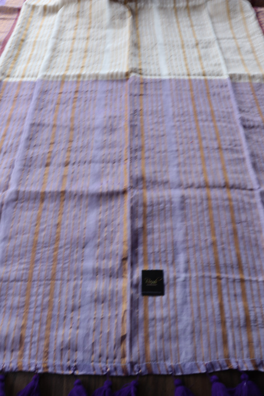 MUL COTTON SAREE IN STRIPES