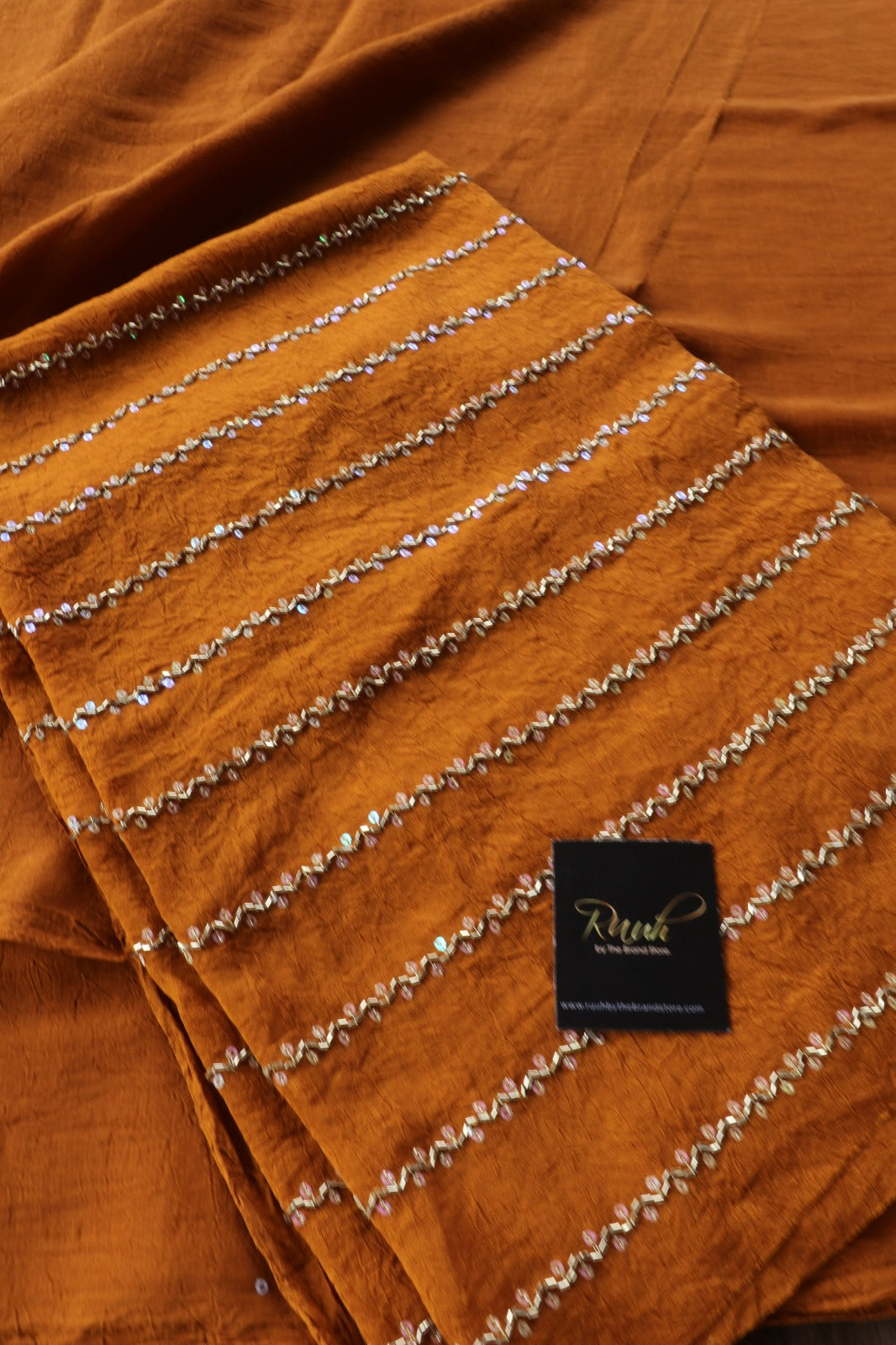 RANGOLI CRUSH SAREE