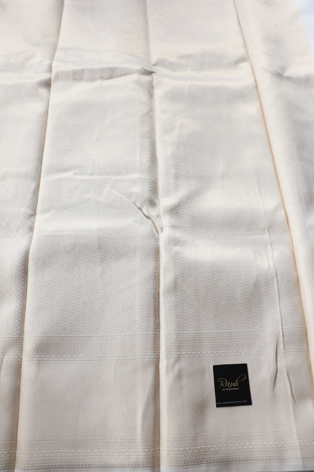 SEMI SILK SAREE WITH WOVEN BUTTAS