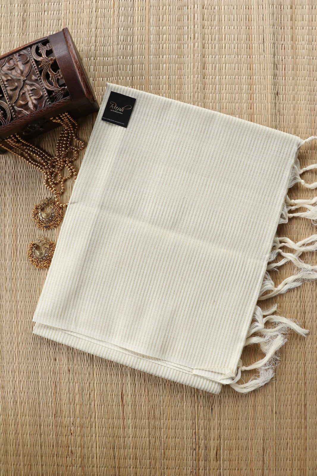 COTTON VERTICAL STRIPE SAREE