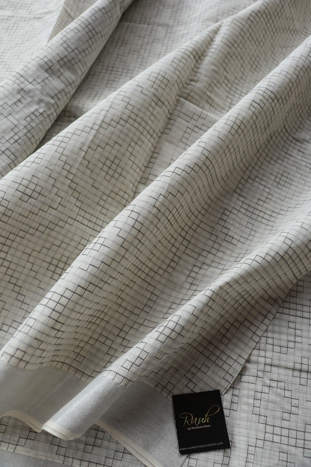 PREMIUM COTTON CHECKS SAREE