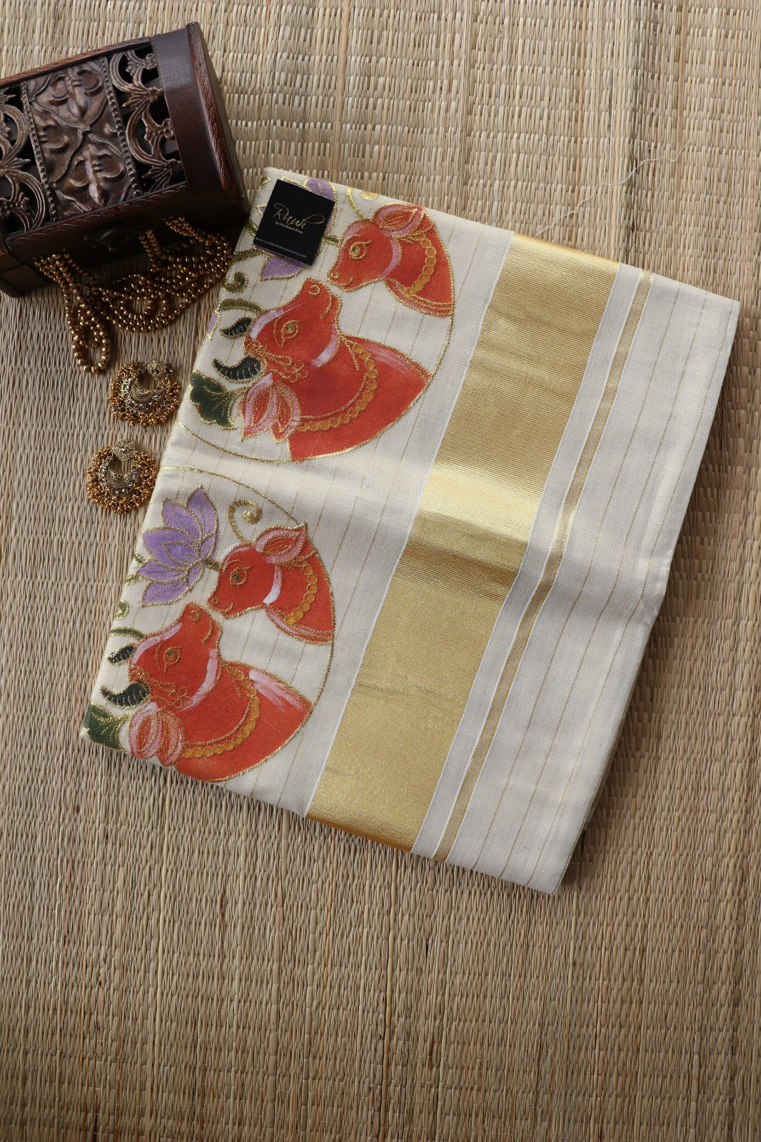 KERALA TISSUE PICHWAI EMBROIDERY