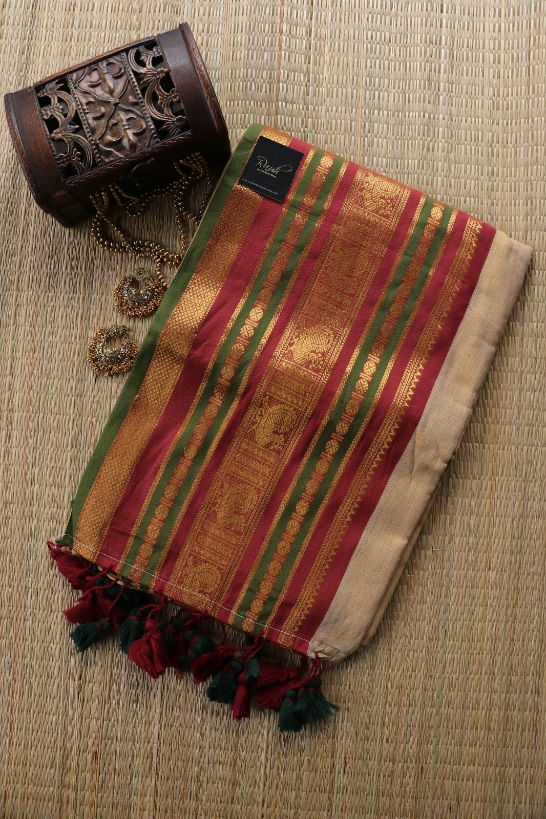 PREMIUM MULMUL COTTON WITH KANCHI BORDER - TBS26MKN