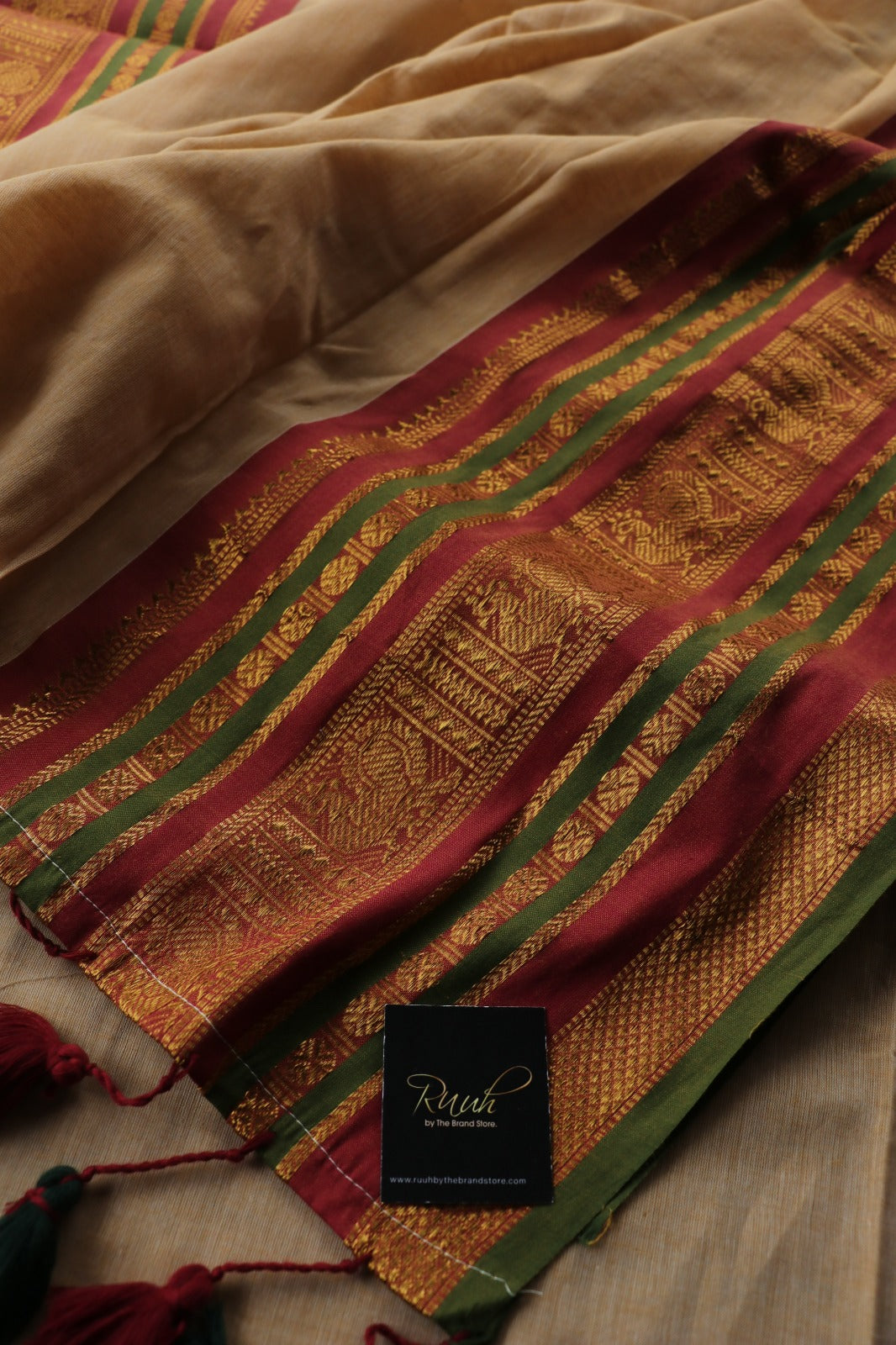 PREMIUM MULMUL COTTON WITH KANCHI BORDER - TBS26MKN