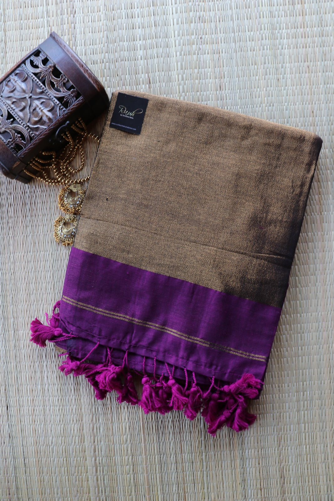 HANDLOOM COTTON SAREE - VADAMALLI TBS26PC