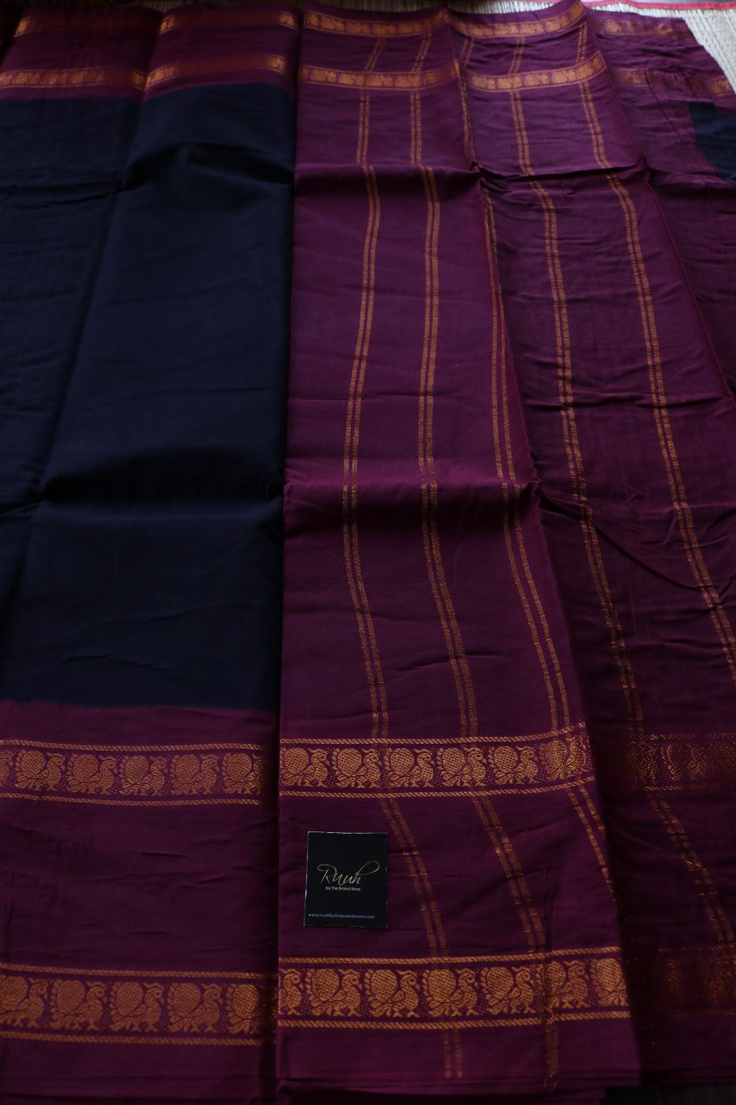 SUNGUDI SAREE CONTRAST BORDER
