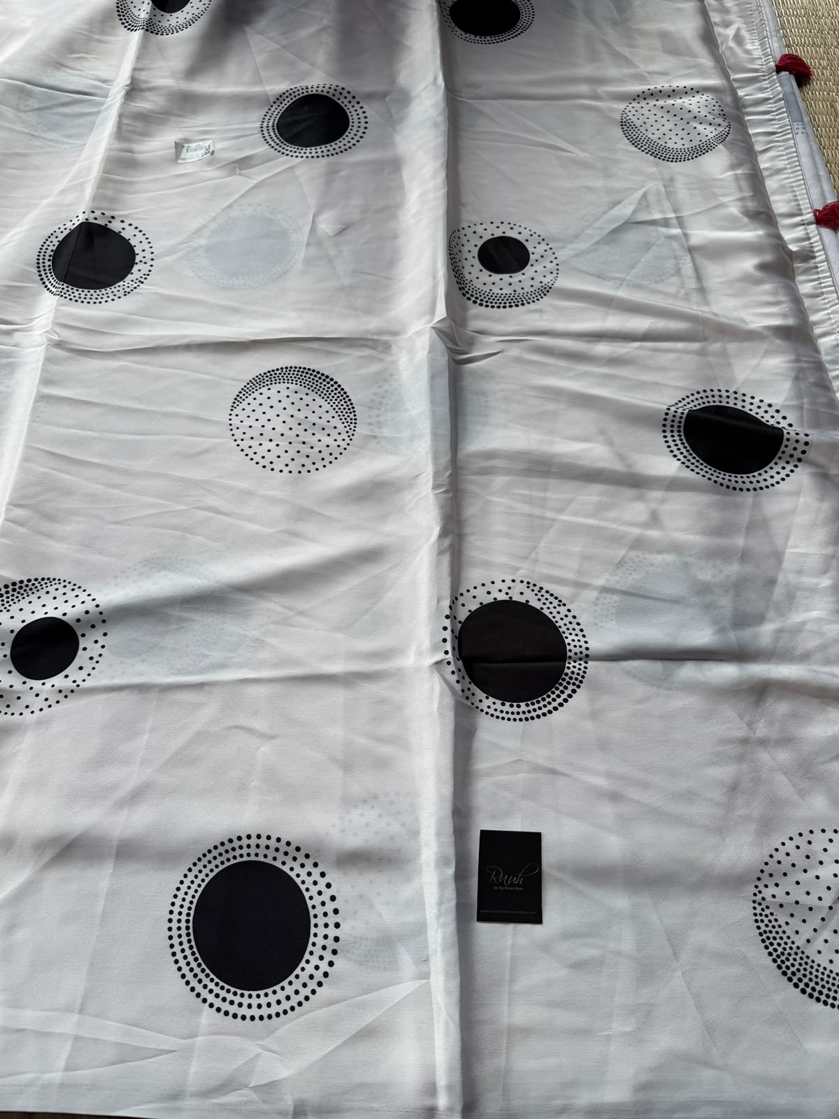 SEMI MODAL POLKA SAREE