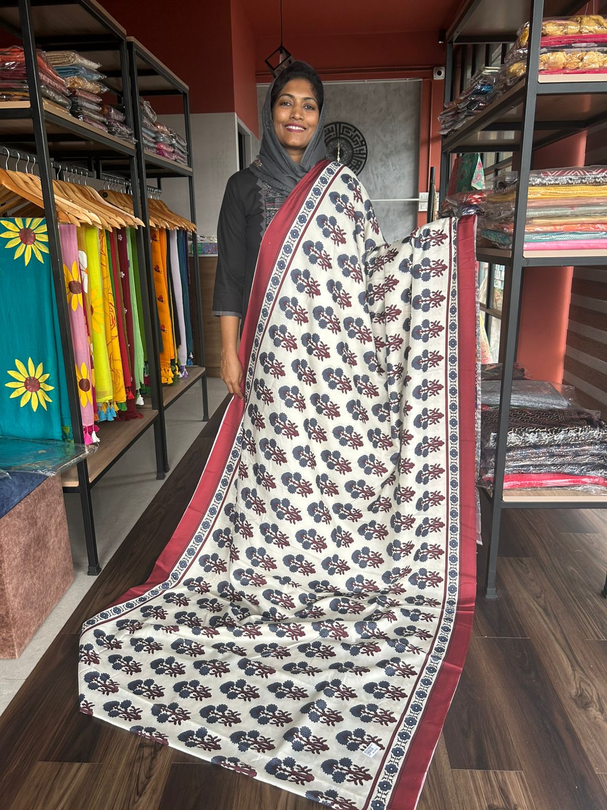 SEMI MODAL SILK SAREE 6