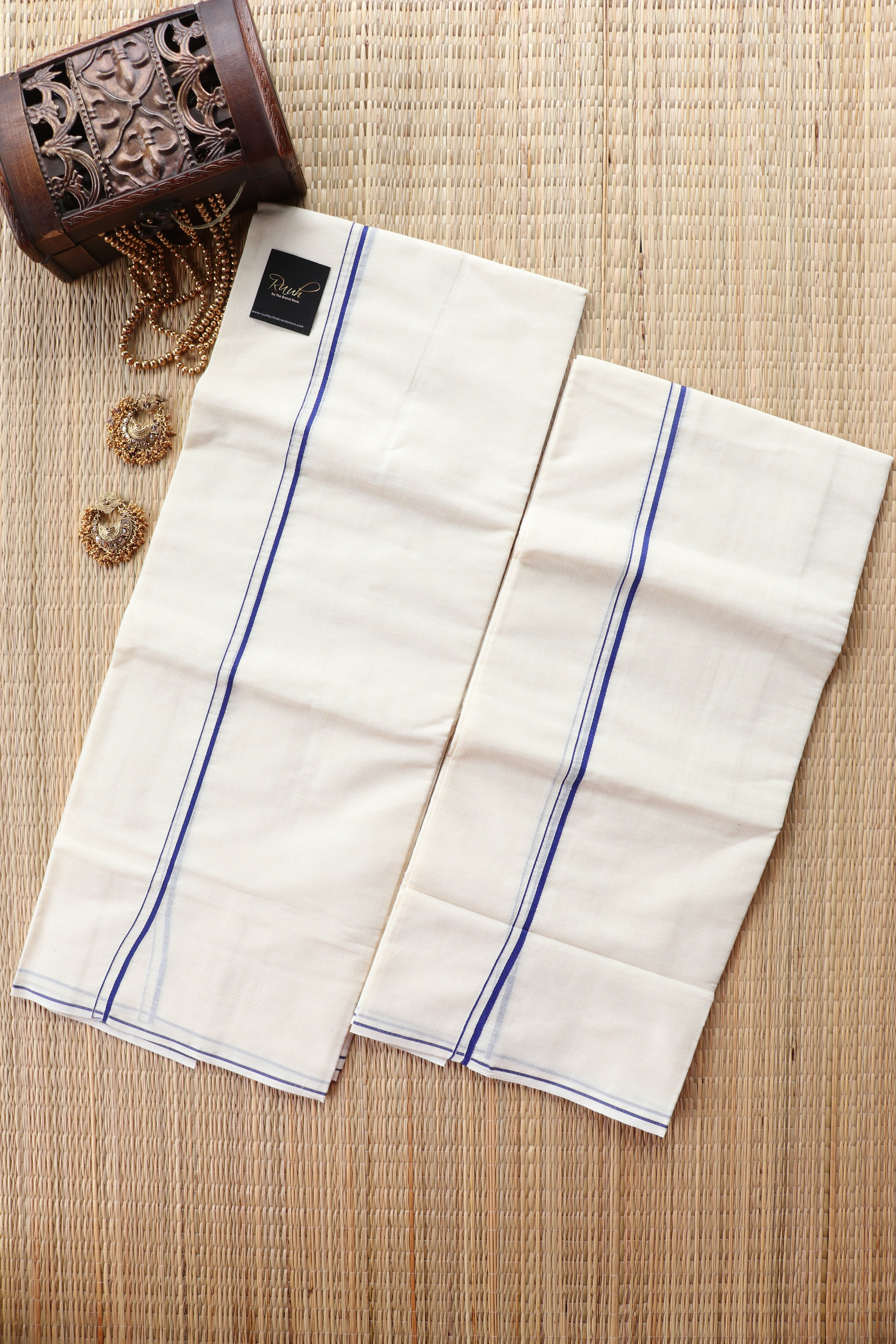 SET MUND - KAMBIKKARA - BLUE